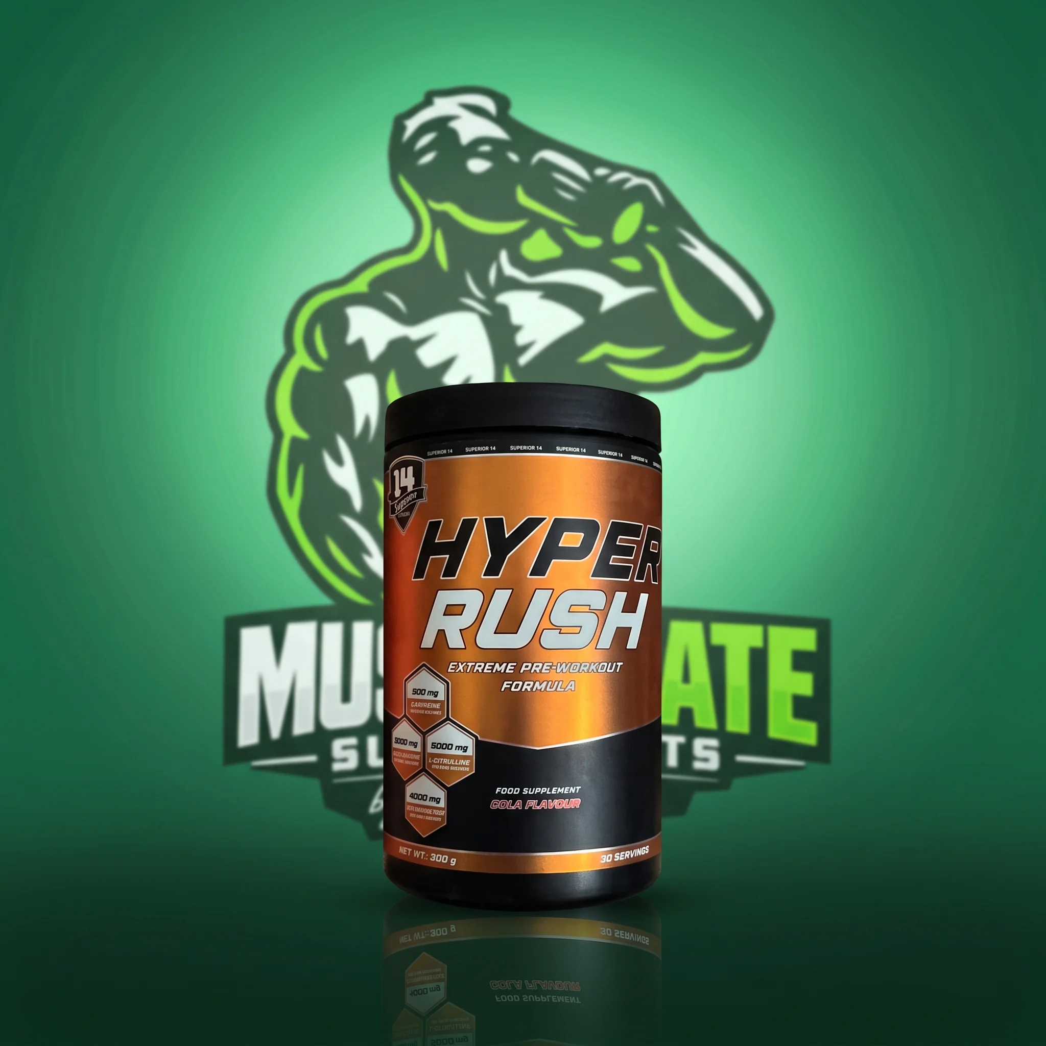 Superior 14 Hyper Rush Pre-Workout — سوبيريور 14 هايبر راش (طاقة قبل التمرين)
